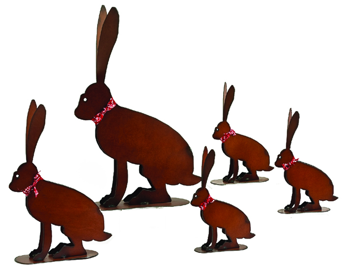 Jack Rabbit Yard Art - Click Image to Close