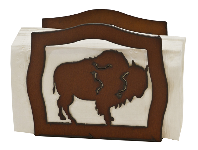 Buffalo Napkin Holder - Click Image to Close