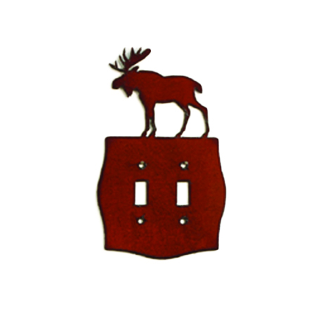 Moose Double Toggle Switchplate Covers - Click Image to Close
